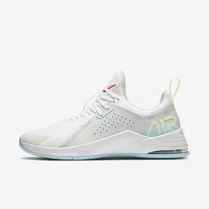 Chaussure De Fitness Nike Air Max Bella TR 3 Blanche 2173-056 White/Pure Platinum/Barely Volt/Bright Crimson Femme | KTE-69493818